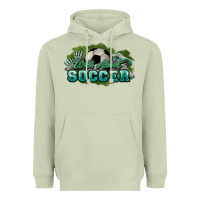 Matcha Wild about Soccer Heavyweight Hoodie - HowdyJamesFarm