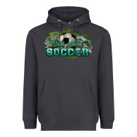 Smoke Wild about Soccer Heavyweight Hoodie - HowdyJamesFarm
