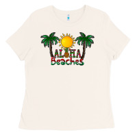 Bone aloha beaches Ladies Tee - CowhideDigitalArt