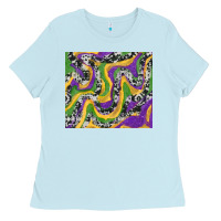 Mardi Gras Cowhide Ladies Tee | Teevron