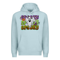 Blue Mist spooky spooky spooky Premium Hoodie - CowGirlArtShop