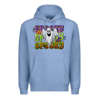 Colony Blue spooky spooky spooky Premium Hoodie - CowGirlArtShop