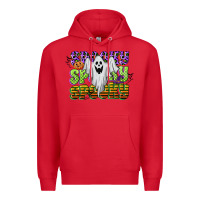 Red spooky spooky spooky Premium Hoodie - CowGirlArtShop