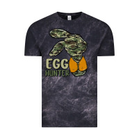 Cloud Black egg hunter Vintage Tee - MaliasSmallBusiness