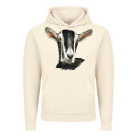 Vintage Artic alpine goat head Vintage Hoodie - LillyAllenDesigns