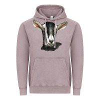 Vintage Zinc alpine goat head Vintage Hoodie - LillyAllenDesigns