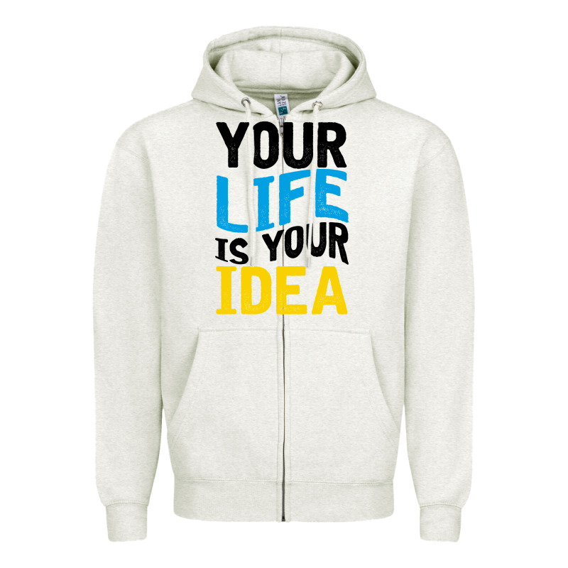 Your Life Your Idea V2 Zipper Hoodie by Bettercallsaul | Teevron