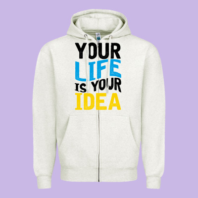 Your Life Your Idea V2 Zipper Hoodie Designed By Bettercallsaul