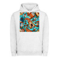 Pigment Lunar Rock coffee and barista gnomes with glitter seamless pattern bbs Urban Hoodie - BundleAndBundleShop