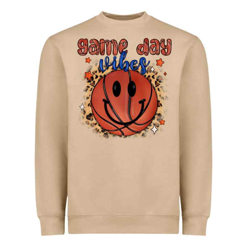 Game Day Vibes Heavyweight Sweatshirt by MaliasSmallBusiness | Teevron