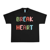 Black break my bed not my heart Urban Heavy Tee - MaliasSmallBusiness