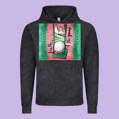 For The Love Of The Game Golf Vintage Hoodie Designed By Jasminsmagicworld