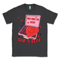 Smoke heart record player Classic Tee - MaliasSmallBusiness