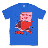 True Royal heart record player Classic Tee - MaliasSmallBusiness