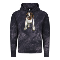 Cloud Black baby boer goat Vintage Hoodie - LillyAllenDesigns