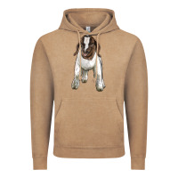 Vintage Coffee baby boer goat Vintage Hoodie - LillyAllenDesigns