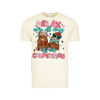 Vintage Arctic relax we're all crazy it's not competition Vintage Tee - MaliasSmallBusiness