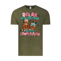 Relax We're All Crazy It's Not Competition Vintage Tee | Teevron