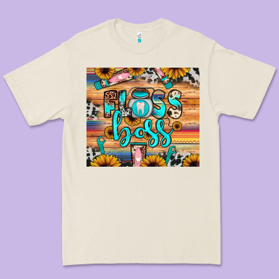 Floss Boss Premium Tee Designed By Jahusdesignshop