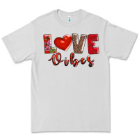 Dove Grey love vibes Premium Tee - AdoDesignShop