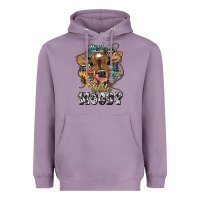 Lavender Just a little moody baby cow Heavyweight Hoodie - HowdyJamesFarm