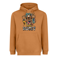 Meerkat Just a little moody baby cow Heavyweight Hoodie - HowdyJamesFarm