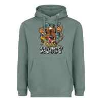 Sage Just a little moody baby cow Heavyweight Hoodie - HowdyJamesFarm