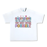 White ambitchous (adj.) the need to become the best bitc Urban Heavy Tee - MaliasSmallBusiness