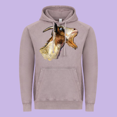 Tennessee Goat Head Vintage Hoodie Designed By Lillyallendesigns