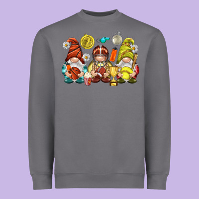 Sports Gnomies Heavyweight Sweatshirt Designed By Nancycooperartshop