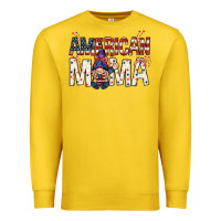 Lemon American mama with gnome Mother's Day Premium Sweatshirt - HowdyJamesFarm
