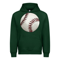 Forest Green baseball ball Urban Hoodie - FaDigitalArtStudio