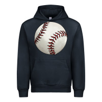 Navy baseball ball Urban Hoodie - FaDigitalArtStudio