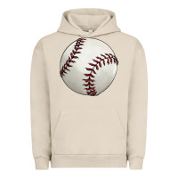 Pigment French Oak baseball ball Urban Hoodie - FaDigitalArtStudio
