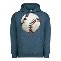 Pigment Midnight Navy baseball ball Urban Hoodie - FaDigitalArtStudio
