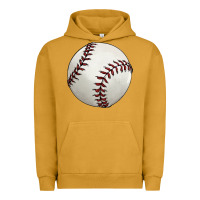 Pigment Peanut Butter baseball ball Urban Hoodie - FaDigitalArtStudio