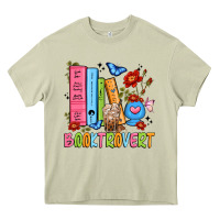 Mossy booktrovert Heavy Core Tee - JahusDesignShop