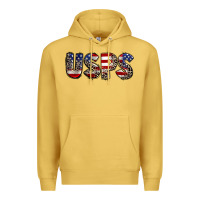 Antique Gold usps 4th of july Premium Hoodie - CowGirlArtShop