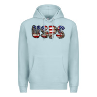 Blue Mist usps 4th of july Premium Hoodie - CowGirlArtShop