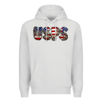 Dove Grey usps 4th of july Premium Hoodie - CowGirlArtShop