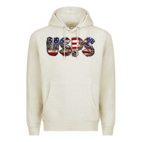 Oatmeal Heather usps 4th of july Premium Hoodie - CowGirlArtShop