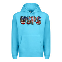 Ocean Blue usps 4th of july Premium Hoodie - CowGirlArtShop
