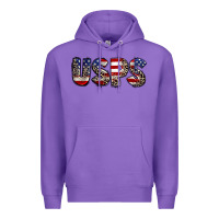 Purple usps 4th of july Premium Hoodie - CowGirlArtShop
