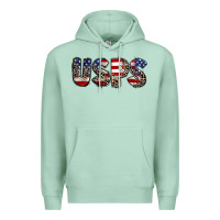 Seafoam usps 4th of july Premium Hoodie - CowGirlArtShop