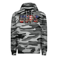 Slate Camo usps 4th of july Premium Hoodie - CowGirlArtShop