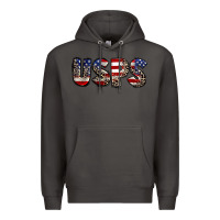 Smoke usps 4th of july Premium Hoodie - CowGirlArtShop