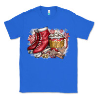 Christmas Ice Skating Classic Tee | Teevron