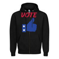 Black Vote Zipper Hoodie - Bettercallsaul