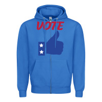 True Royal Vote Zipper Hoodie - Bettercallsaul