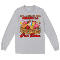 Moon Dust all i want for christmas is pan dulce Long Sleeve Tee - MaliasSmallBusiness